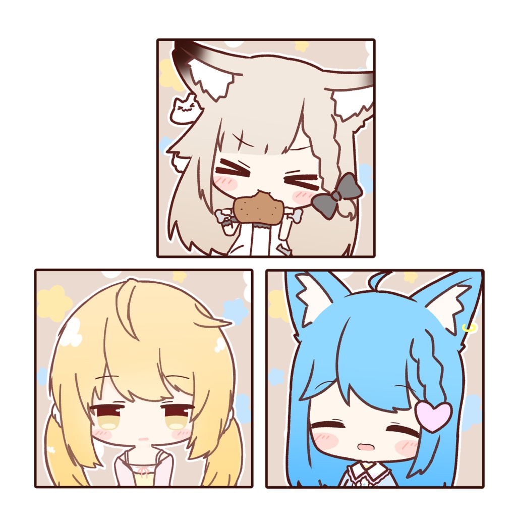 あにまーれ缶マグネット Kaamo Booth