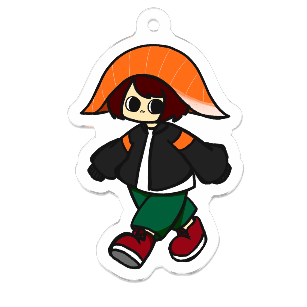 すしずきんアクリルキーホルダー