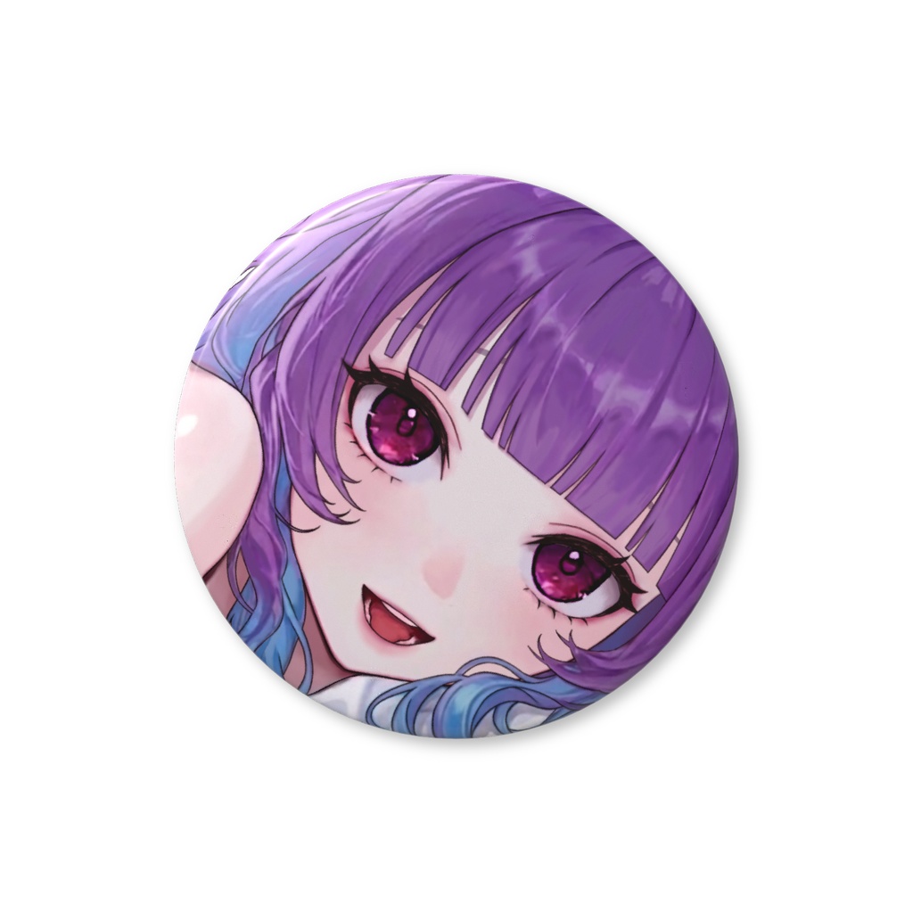【期間限定】76mm缶バッジ-2nd Anniversary 記念グッズ きれいなうし(本物)