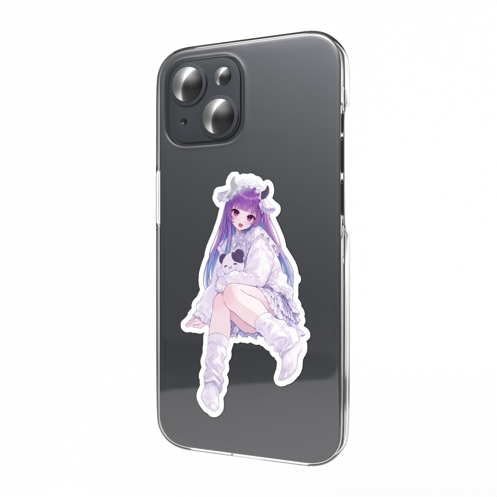 【受注販売】スマホステッカー-デフォルト衣装 きれいなうし(本物)