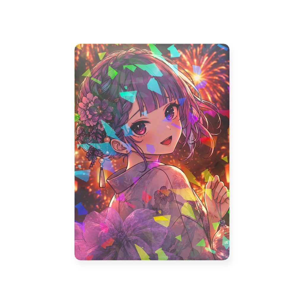 【受注販売】ホログラムトレーディングカード-August 2026 きれいなうし(本物)