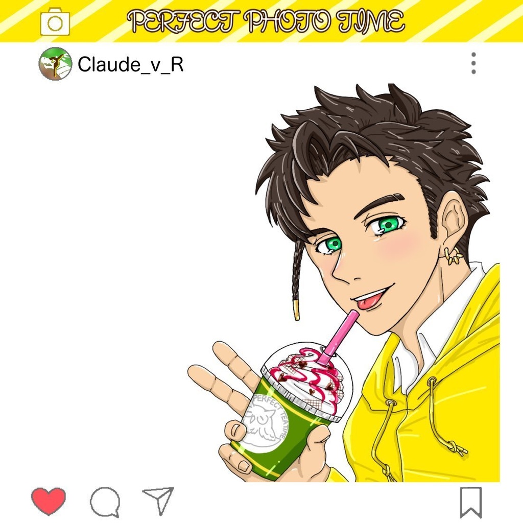 【FE風花雪月】クロード SNS風アクリルキーホルダー