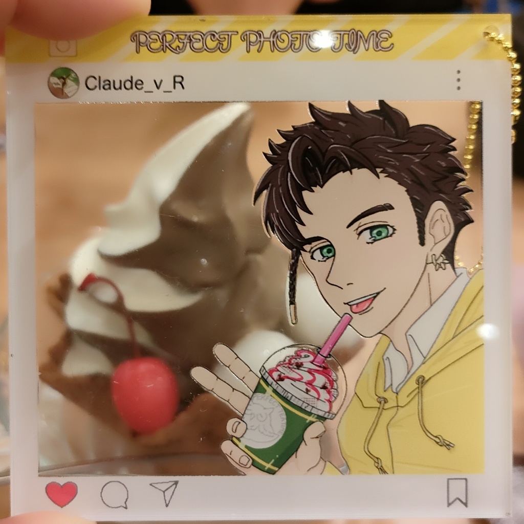 【FE風花雪月】クロード SNS風アクリルキーホルダー