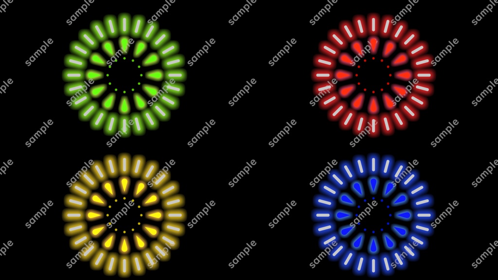Fireworks animation