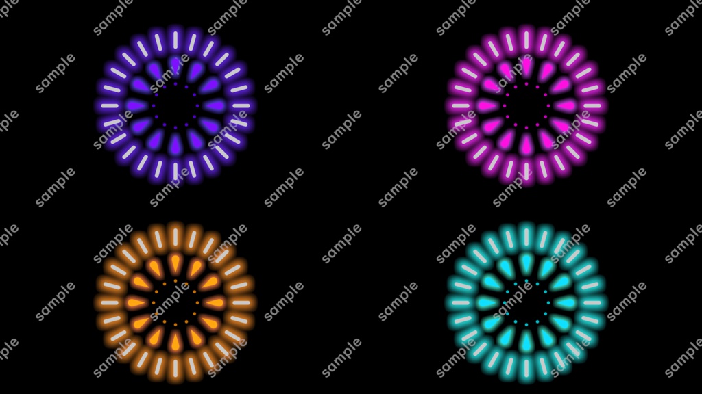 Fireworks animation