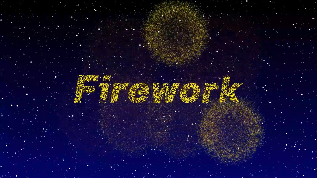 Fireworks animation