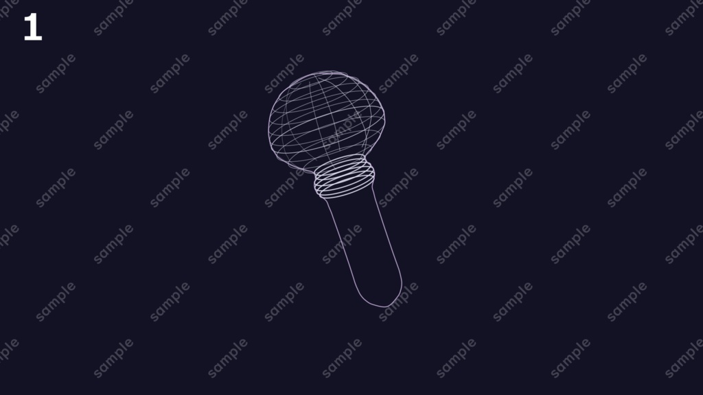 3D Microphone Animation Pack 1