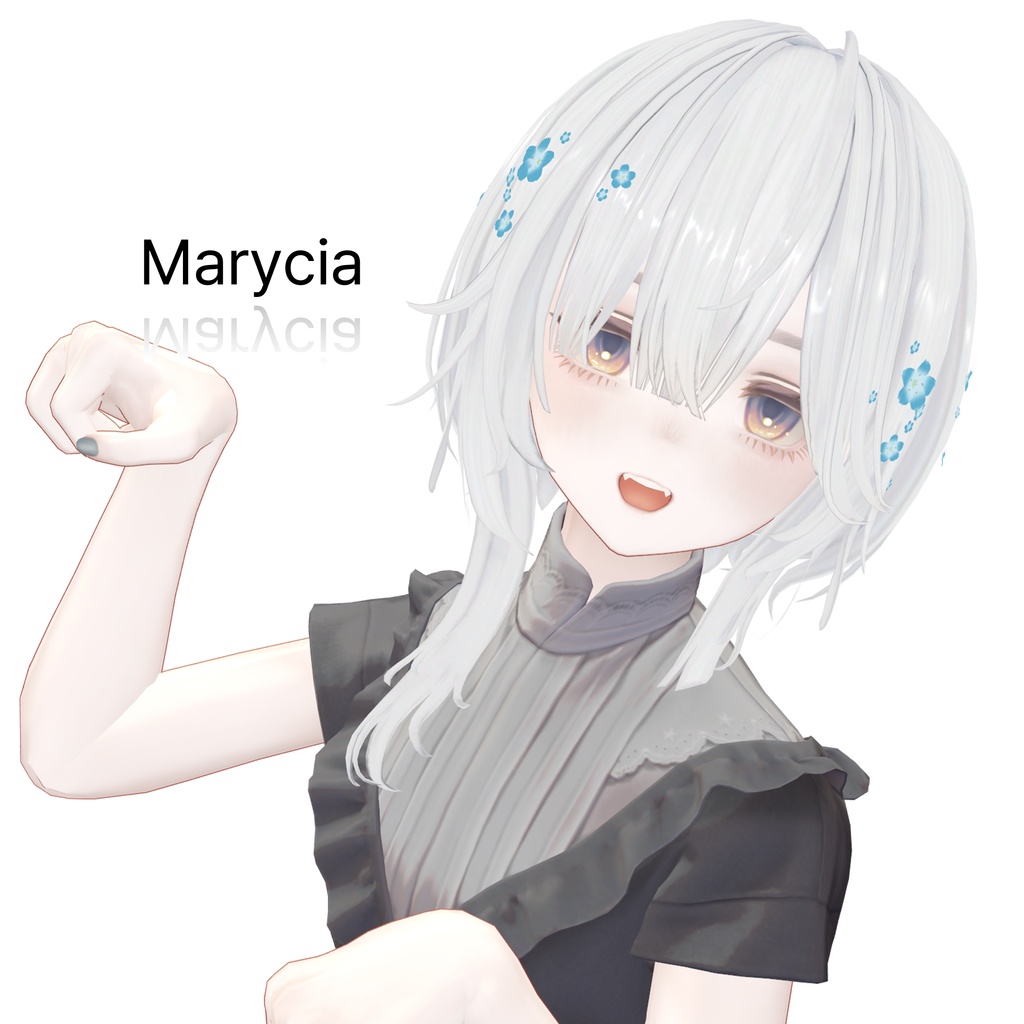 <15 avatar> tail hair & Nemophila set