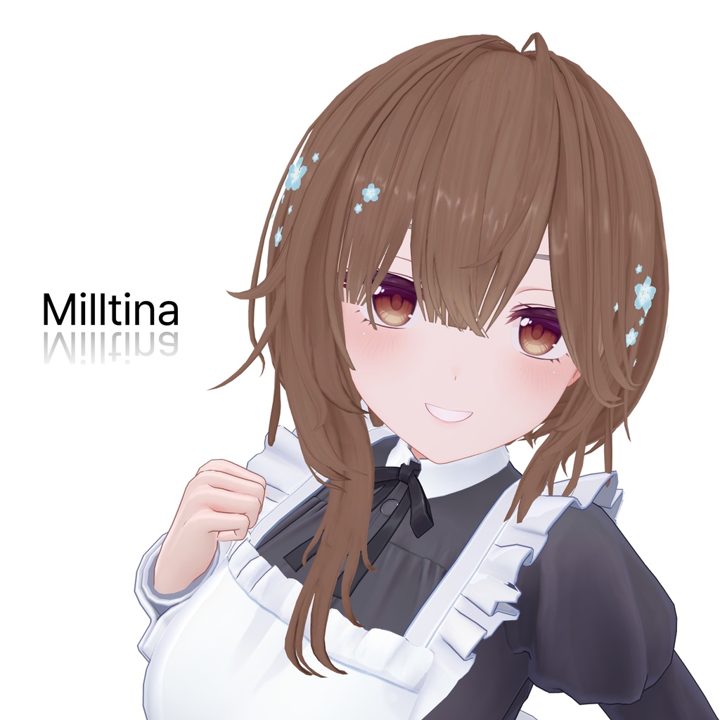 <15 avatar> tail hair & Nemophila set