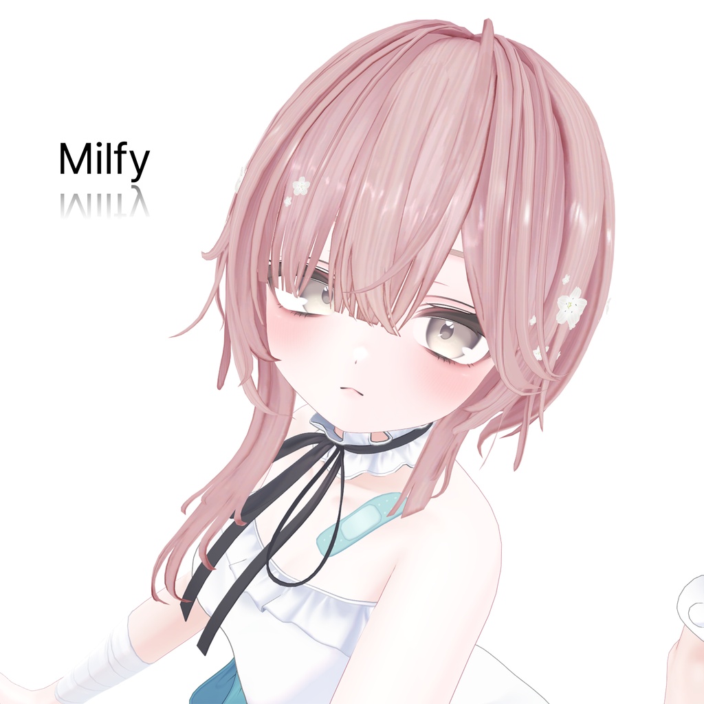 <15 avatar> tail hair & Nemophila set