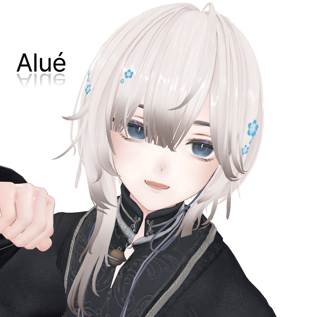 <15 avatar> tail hair & Nemophila set