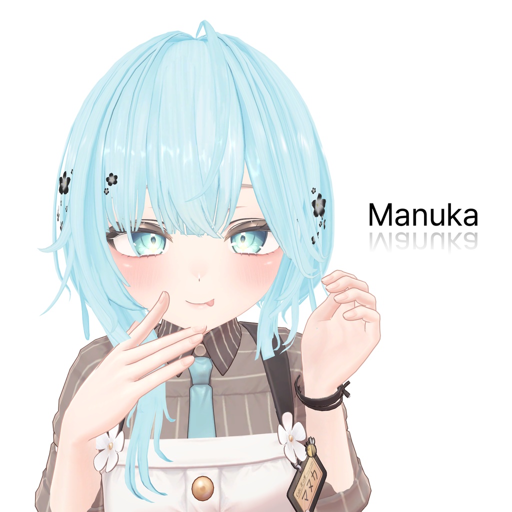 <15 avatar> tail hair & Nemophila set