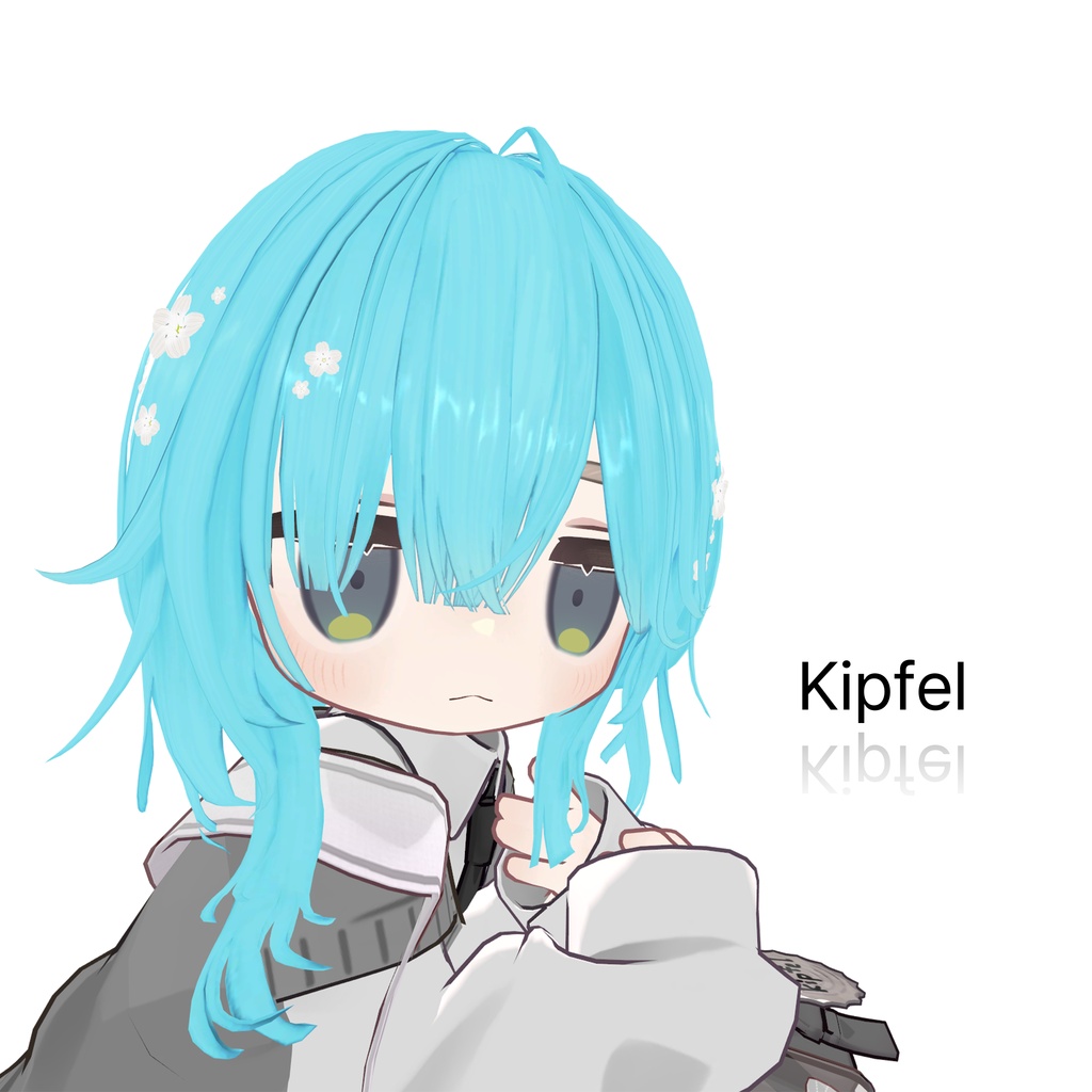 <15 avatar> tail hair & Nemophila set