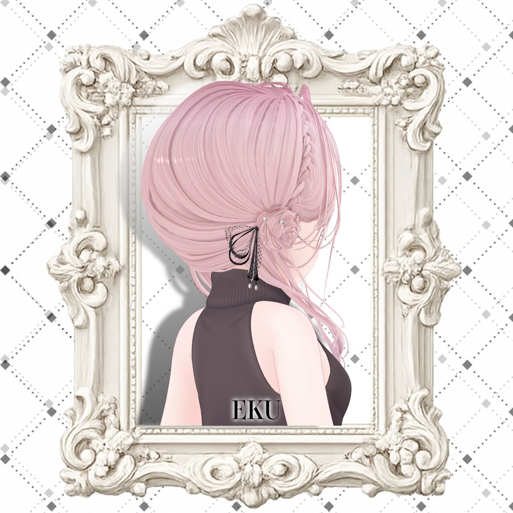 🌹<16 Avatar>Rose hair & Pearl Accessory Set🌹