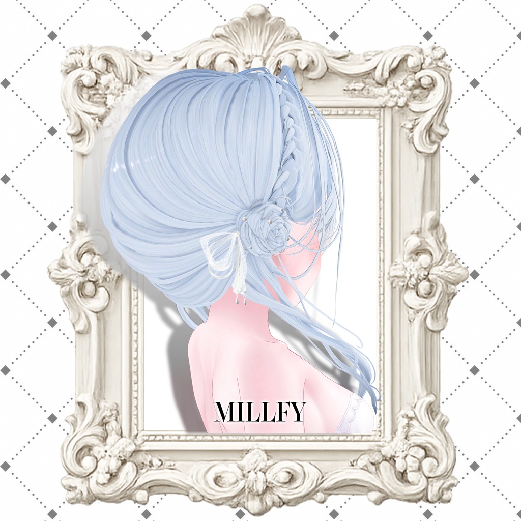 🌹Sale🌹<14 Avatar>Rose hair & Pearl Accessory Set