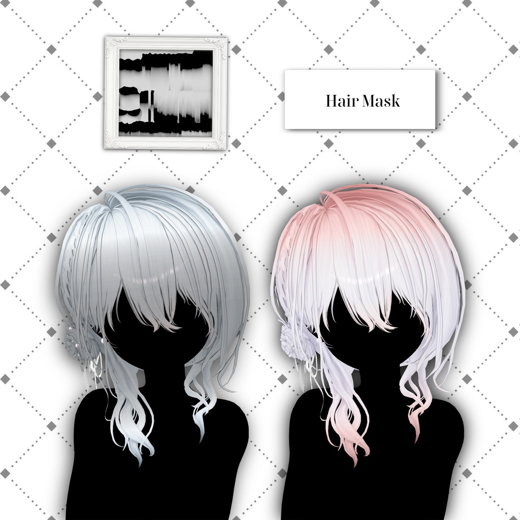 🌹Sale🌹<14 Avatar>Rose hair & Pearl Accessory Set