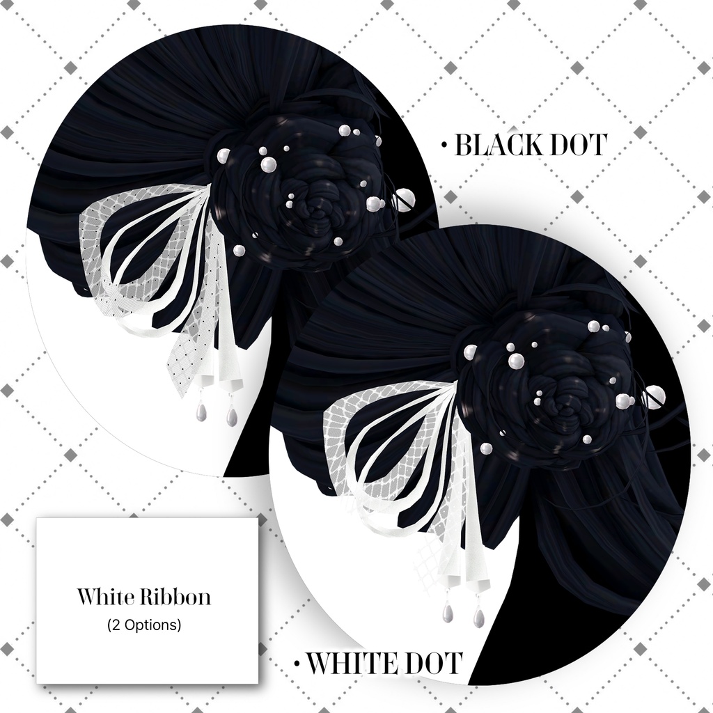 🌹Sale🌹<14 Avatar>Rose hair & Pearl Accessory Set