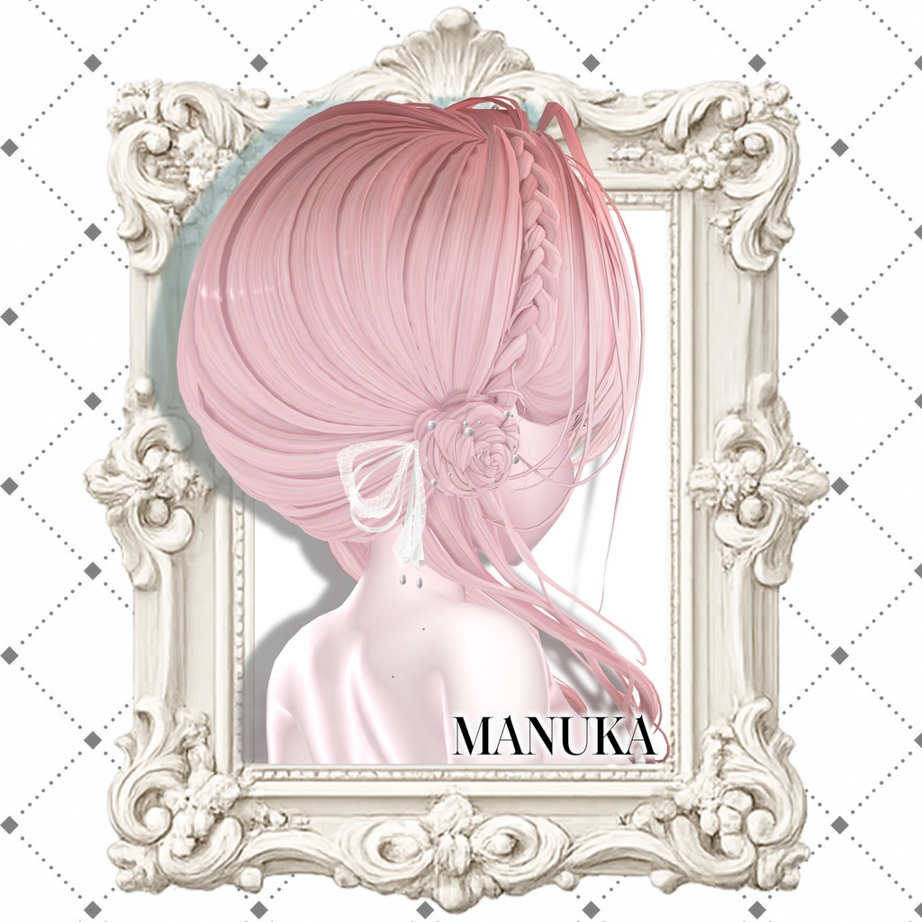 🌹Sale🌹<14 Avatar>Rose hair & Pearl Accessory Set