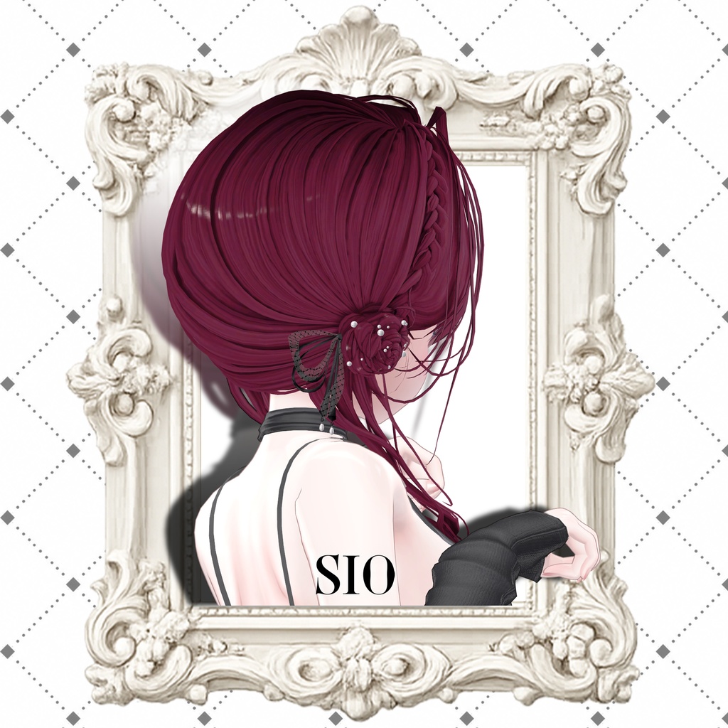 🌹Sale🌹<14 Avatar>Rose hair & Pearl Accessory Set