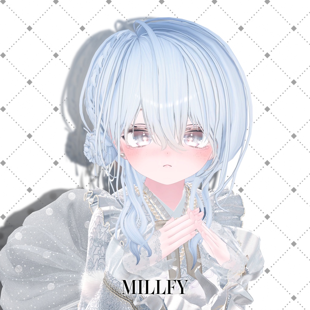 🌹Sale🌹<14 Avatar>Rose hair & Pearl Accessory Set