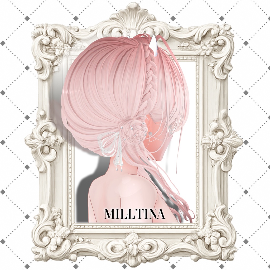 🌹Sale🌹<14 Avatar>Rose hair & Pearl Accessory Set