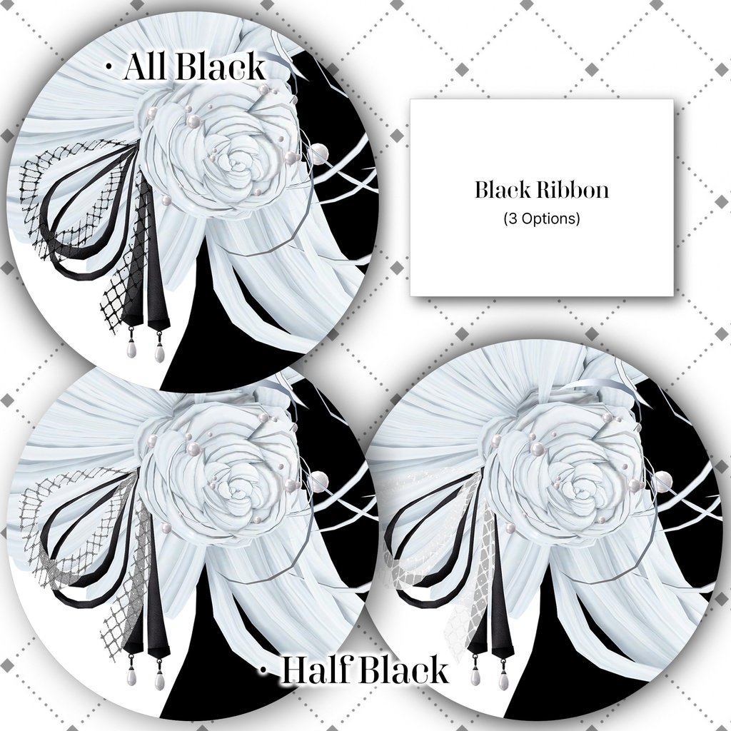 🌹Sale🌹<14 Avatar>Rose hair & Pearl Accessory Set