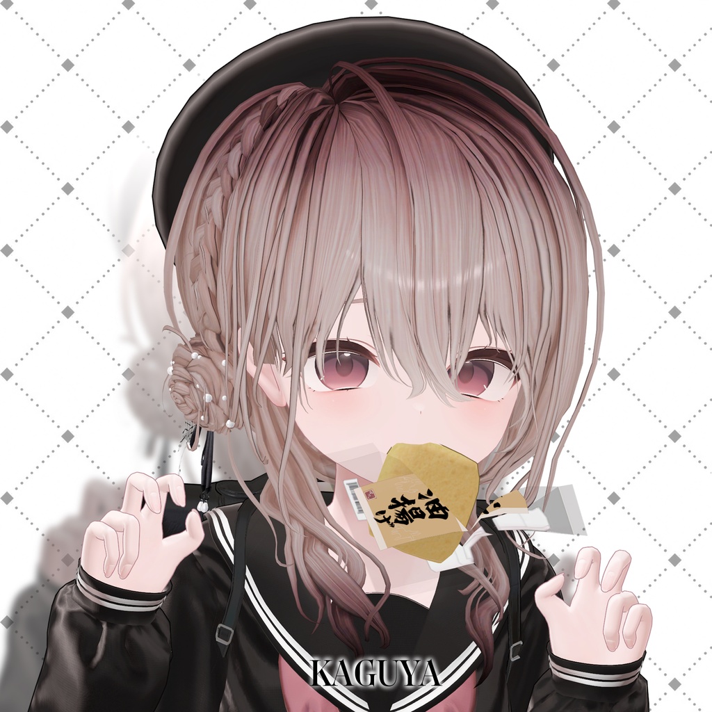 🌹<16 Avatar>Rose hair & Pearl Accessory Set🌹