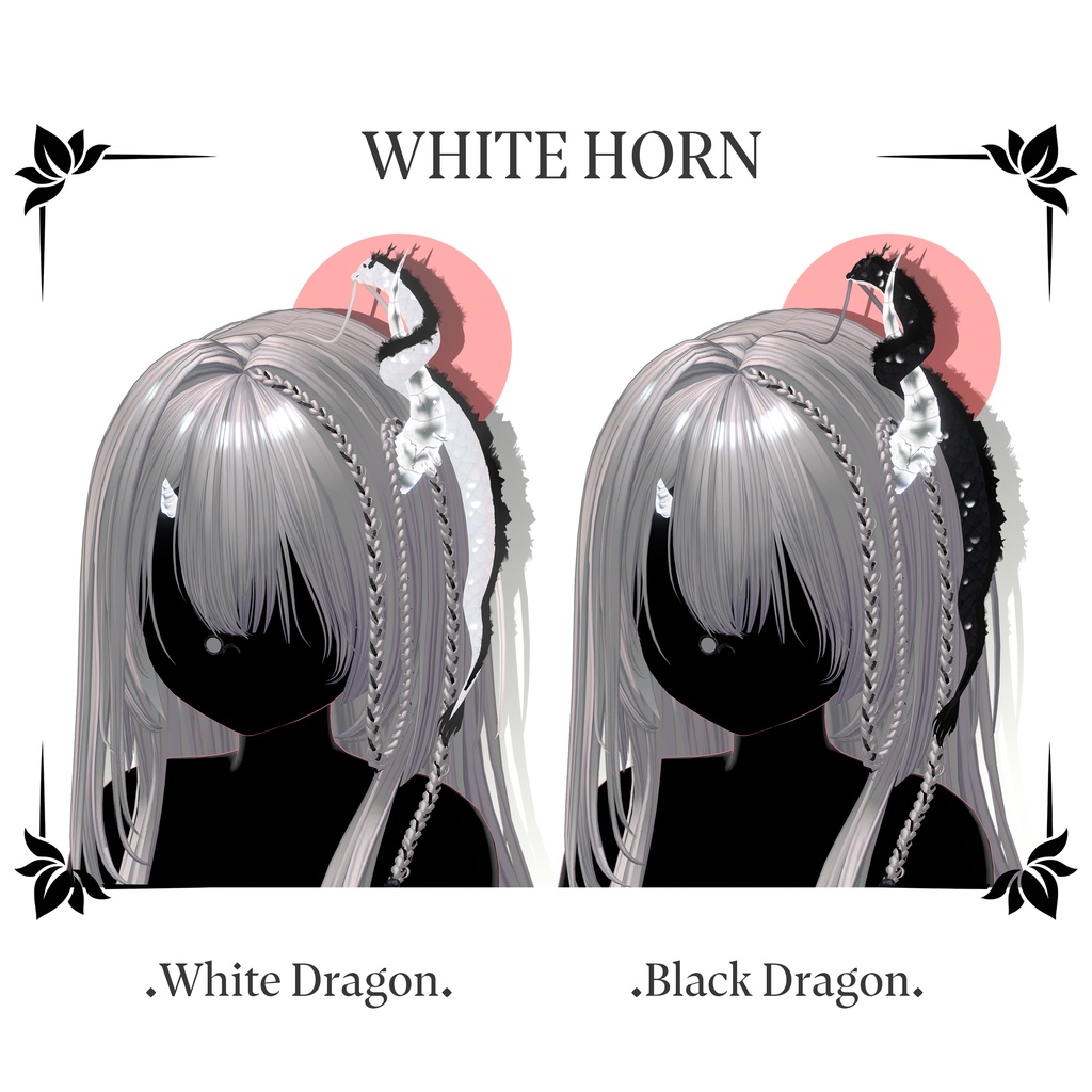 !SALE!🐉<21 Avatar>Dragon hair & Monocle Set🐉