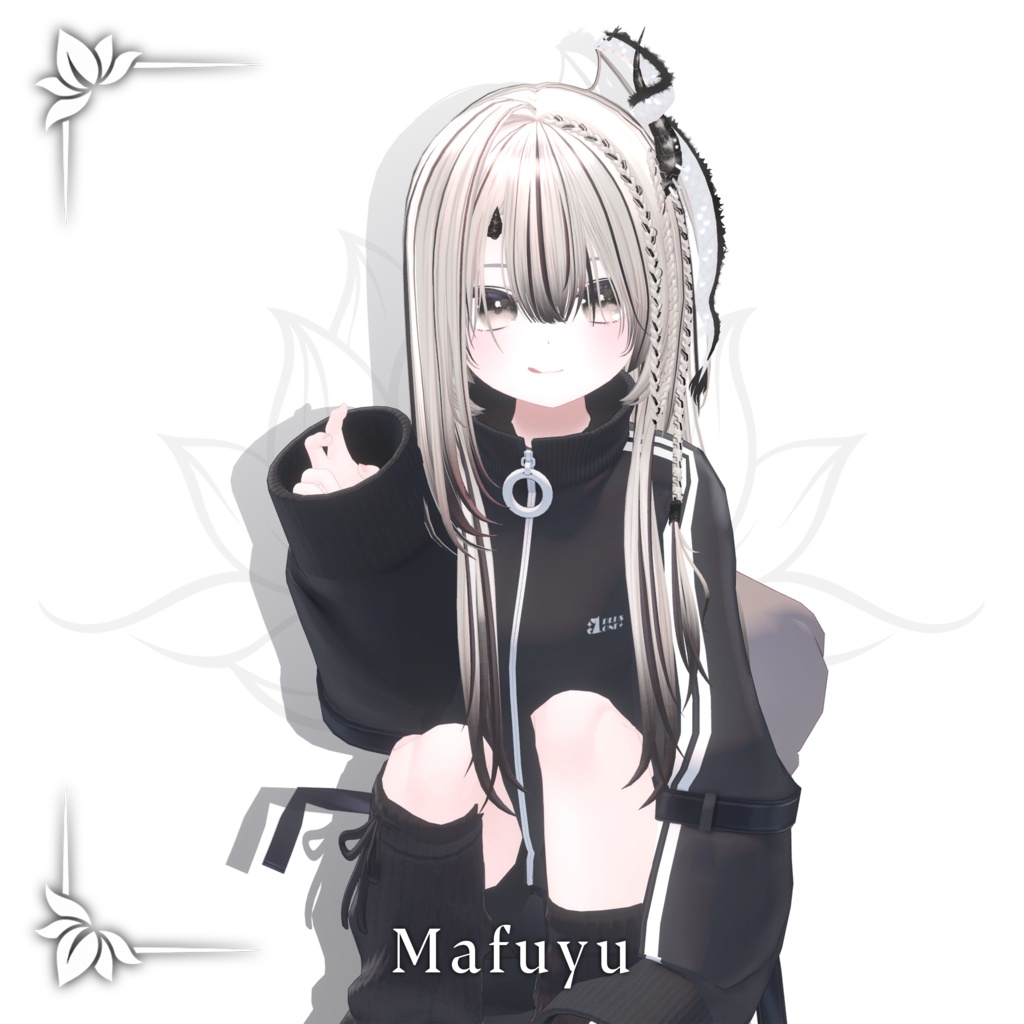 !SALE!🐉<21 Avatar>Dragon hair & Monocle Set🐉