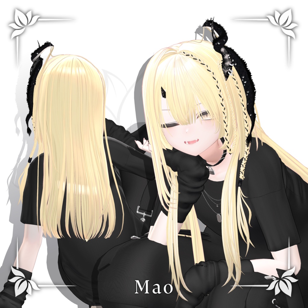 !SALE!🐉<21 Avatar>Dragon hair & Monocle Set🐉