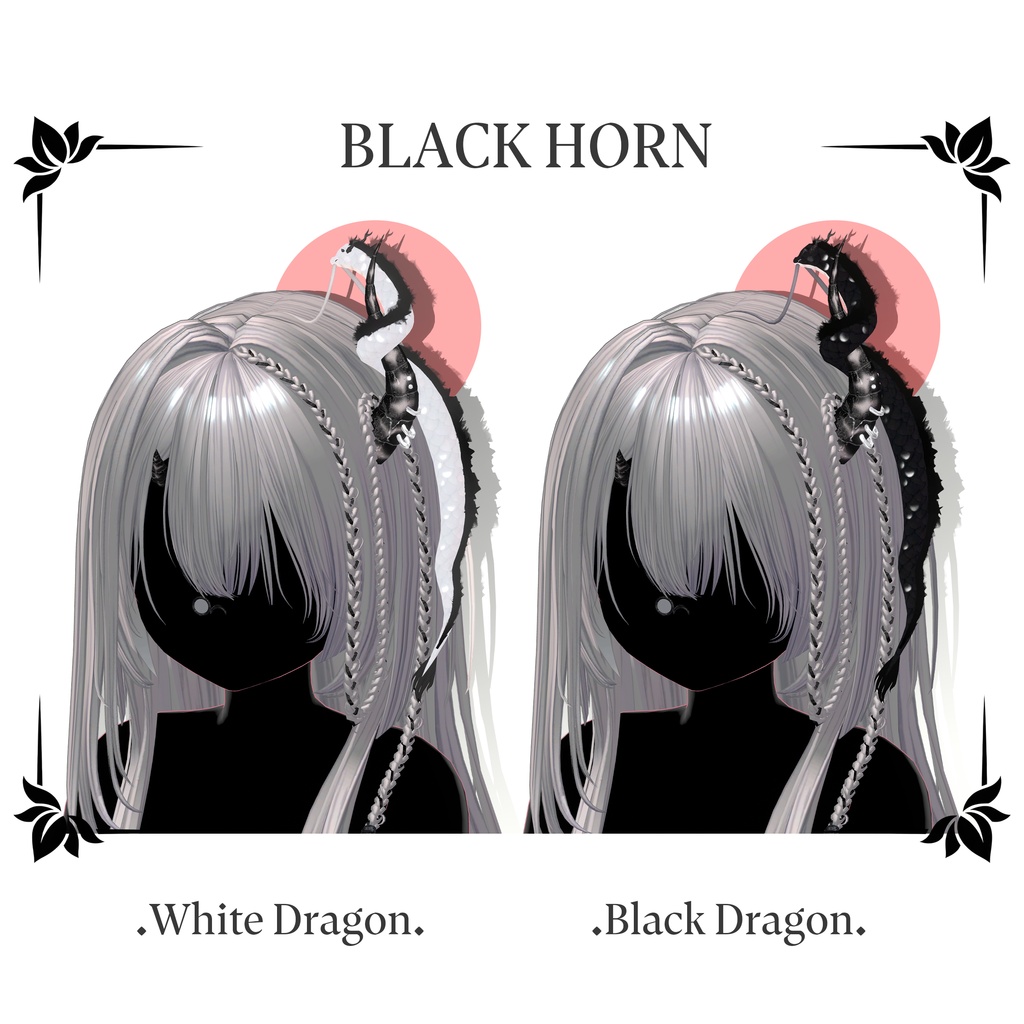 !SALE!🐉<21 Avatar>Dragon hair & Monocle Set🐉