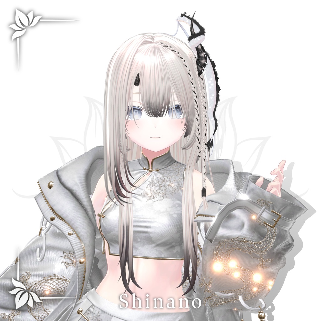 !SALE!🐉<21 Avatar>Dragon hair & Monocle Set🐉
