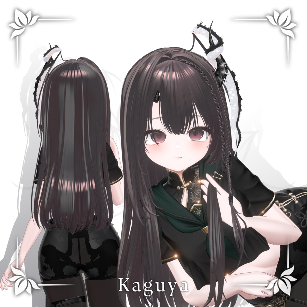 !SALE!🐉<21 Avatar>Dragon hair & Monocle Set🐉