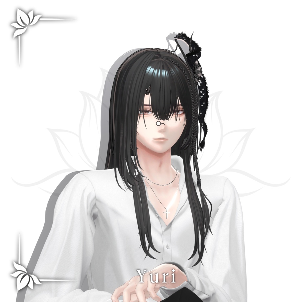 !SALE!🐉<21 Avatar>Dragon hair & Monocle Set🐉