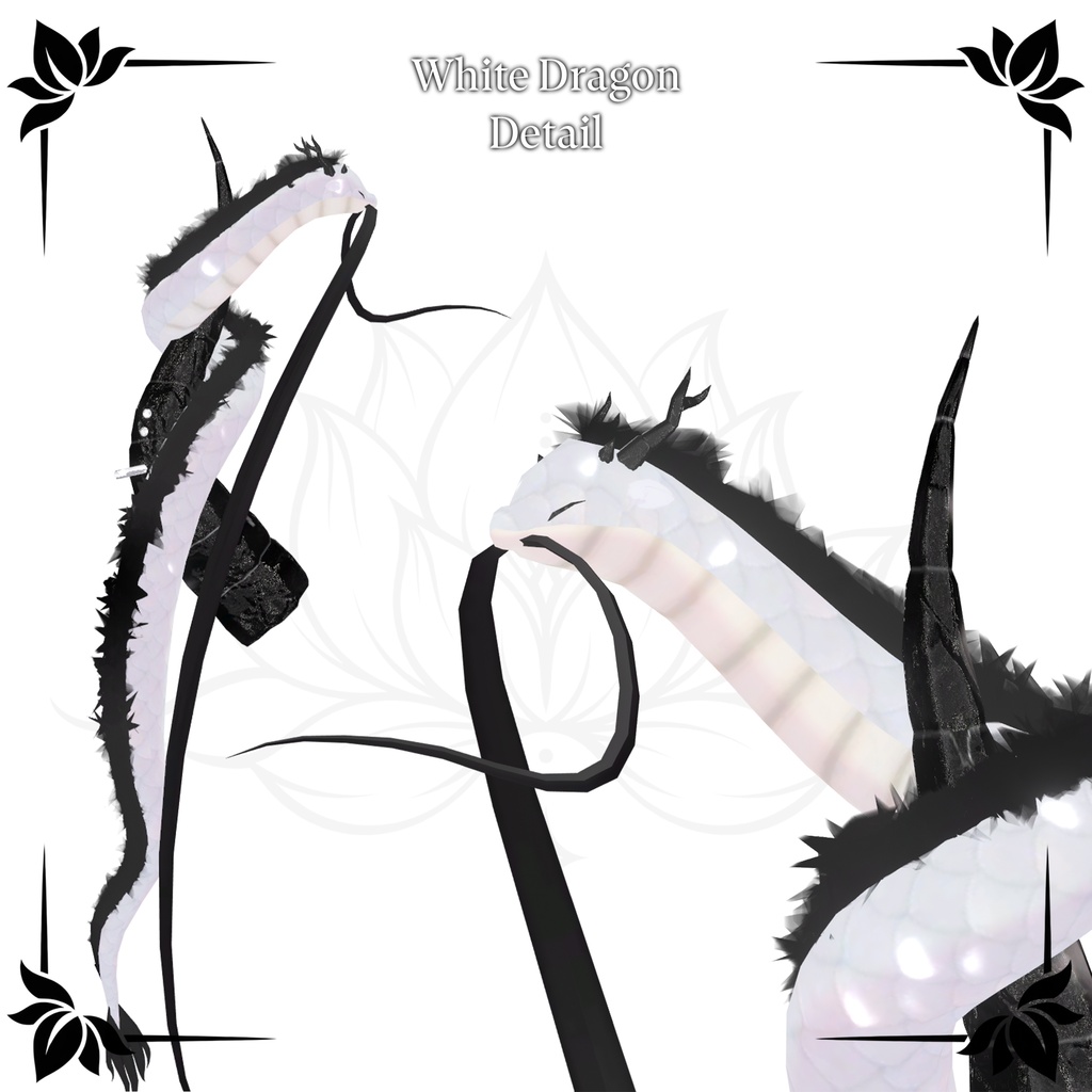 !SALE!🐉<21 Avatar>Dragon hair & Monocle Set🐉