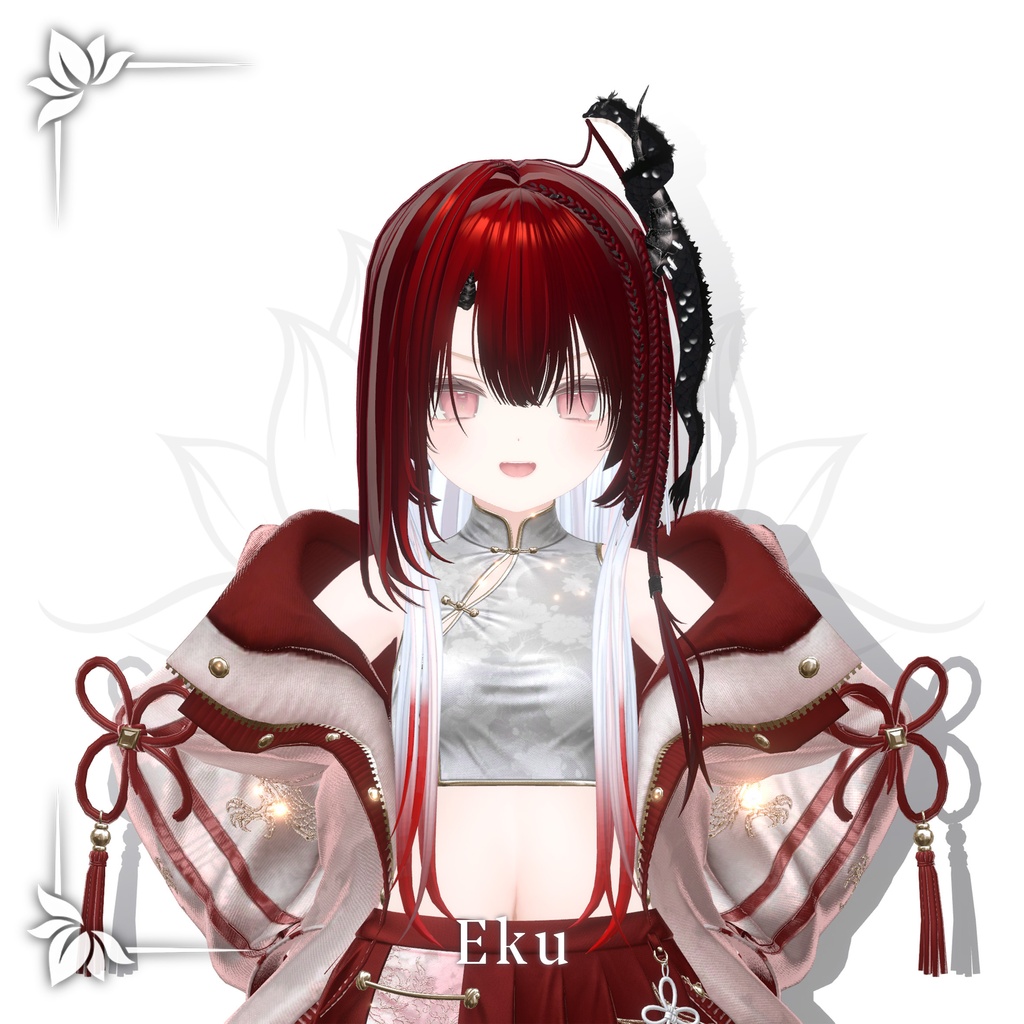 !SALE!🐉<21 Avatar>Dragon hair & Monocle Set🐉