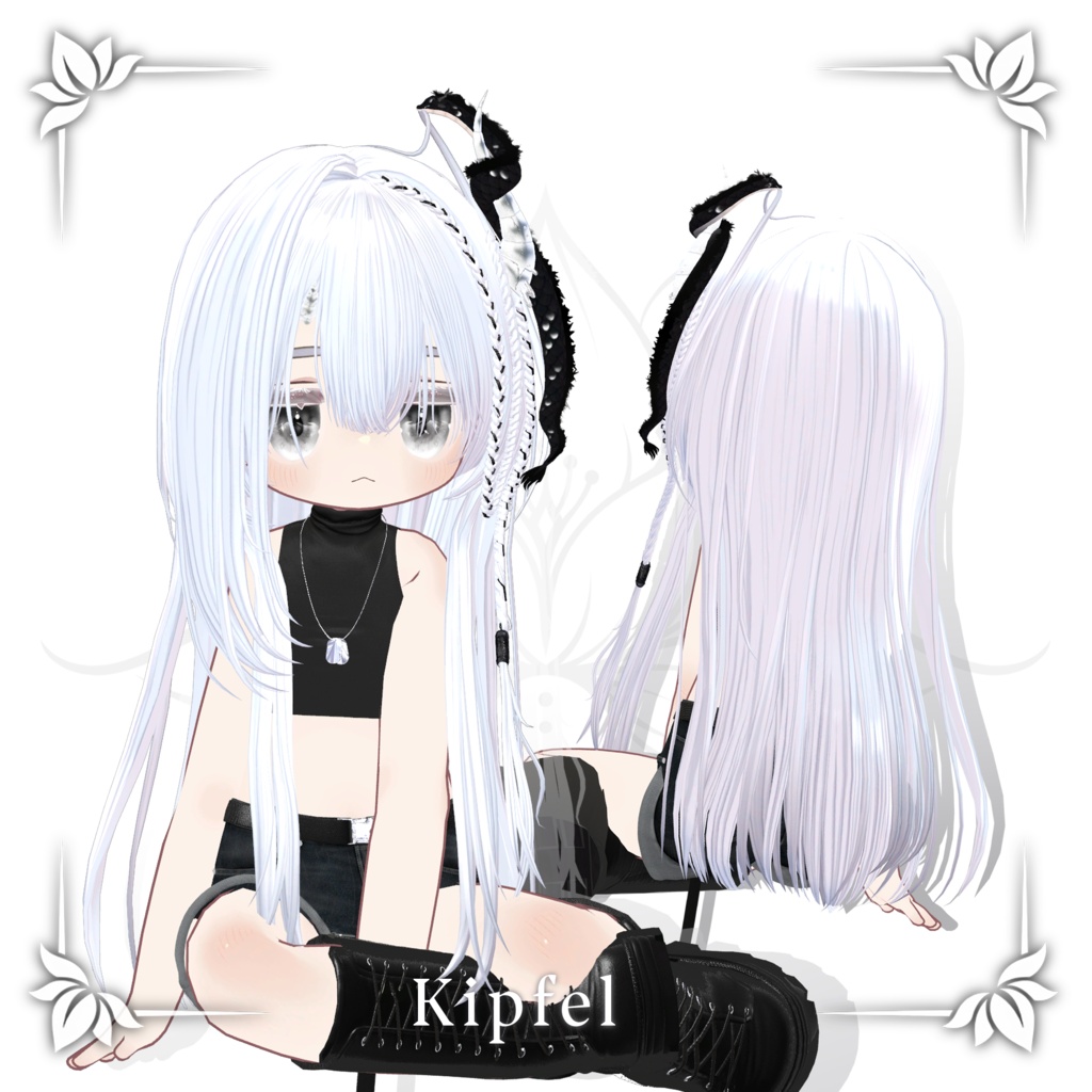 !SALE!🐉<21 Avatar>Dragon hair & Monocle Set🐉