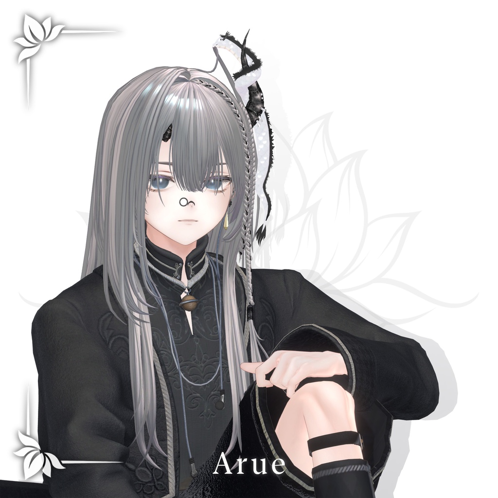 !SALE!🐉<21 Avatar>Dragon hair & Monocle Set🐉