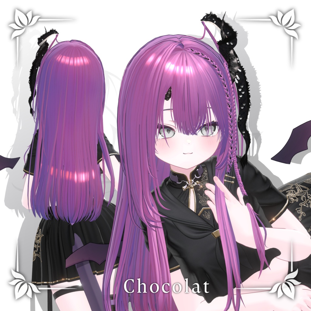 !SALE!🐉<21 Avatar>Dragon hair & Monocle Set🐉
