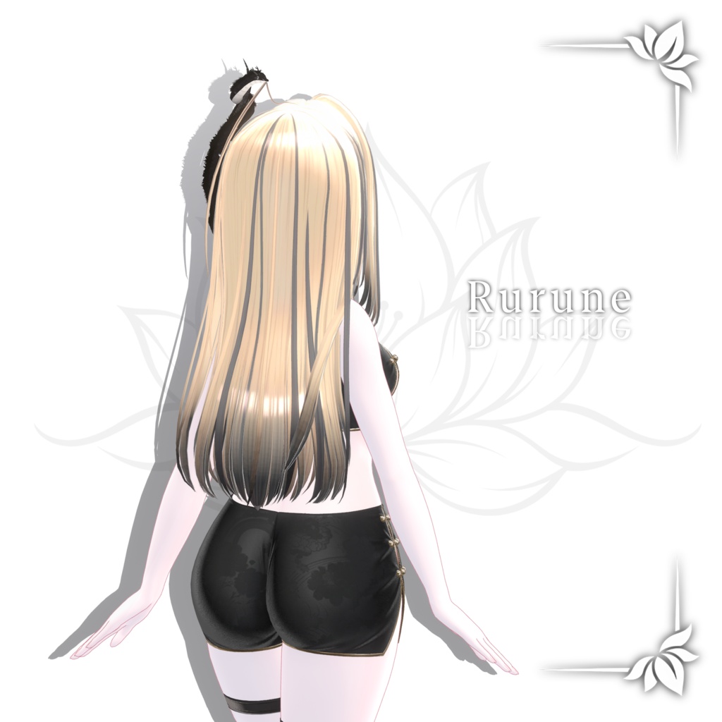 !SALE!🐉<21 Avatar>Dragon hair & Monocle Set🐉