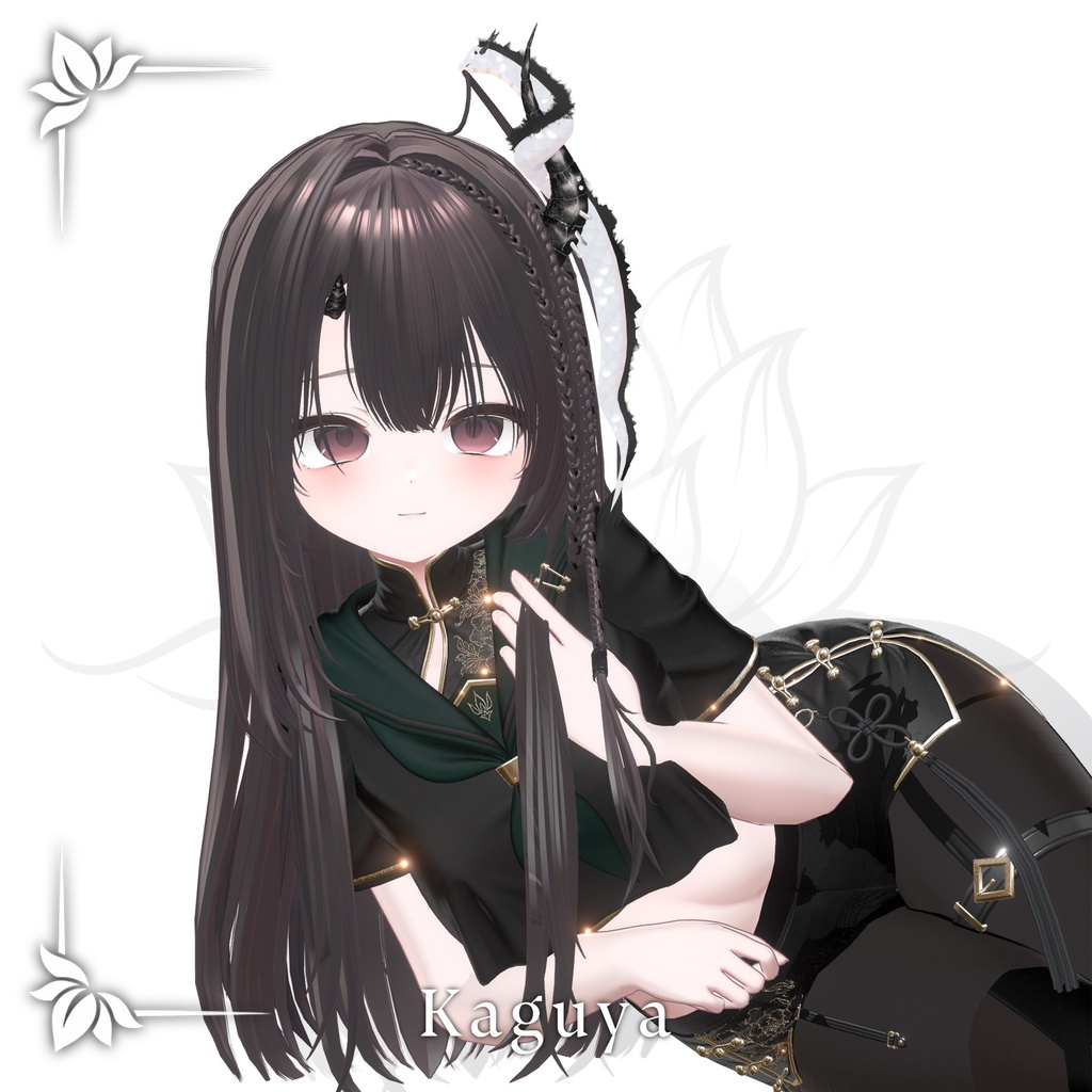 !SALE!🐉<21 Avatar>Dragon hair & Monocle Set🐉