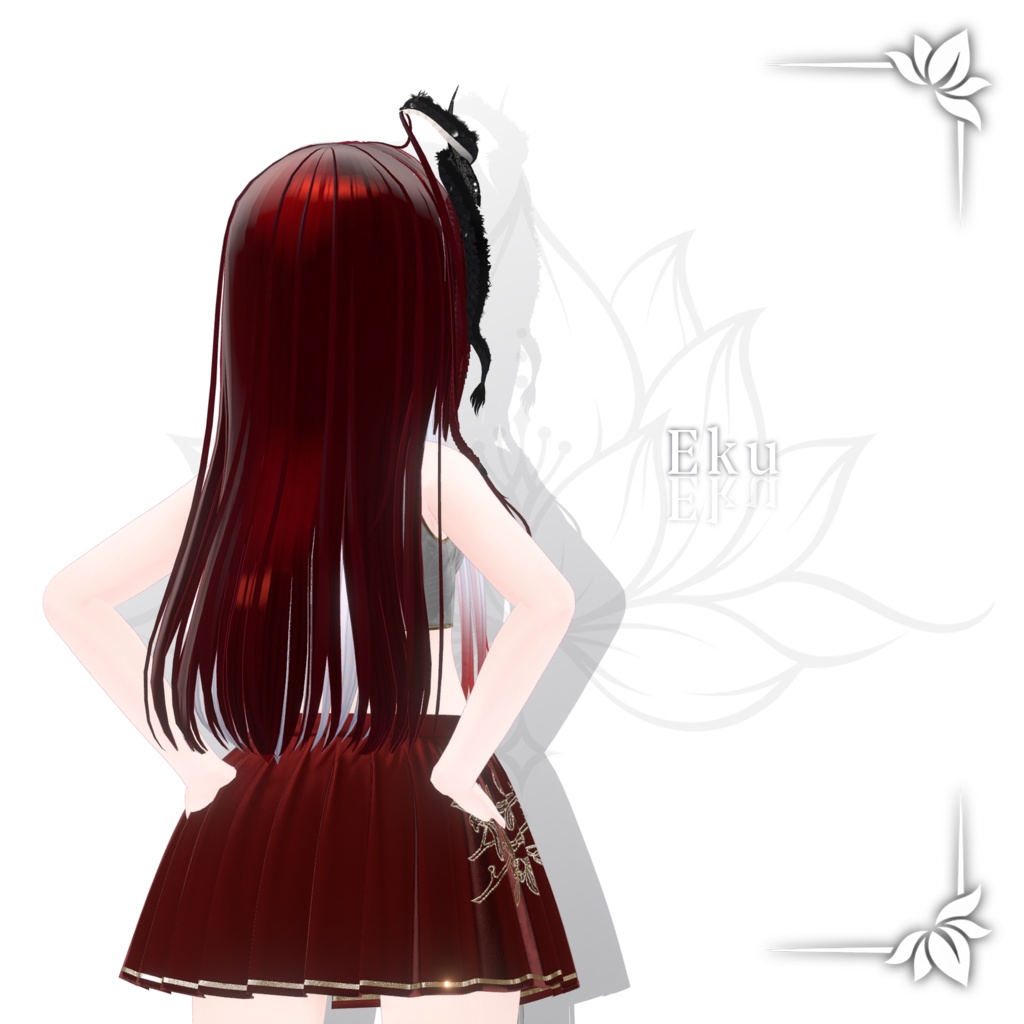 !SALE!🐉<21 Avatar>Dragon hair & Monocle Set🐉