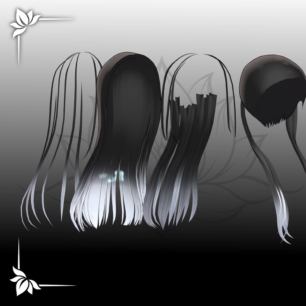 !SALE!🐉<21 Avatar>Dragon hair & Monocle Set🐉