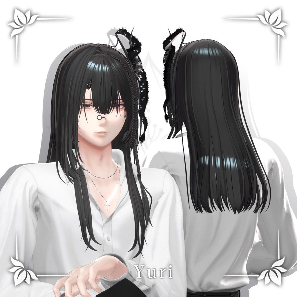 !SALE!🐉<21 Avatar>Dragon hair & Monocle Set🐉