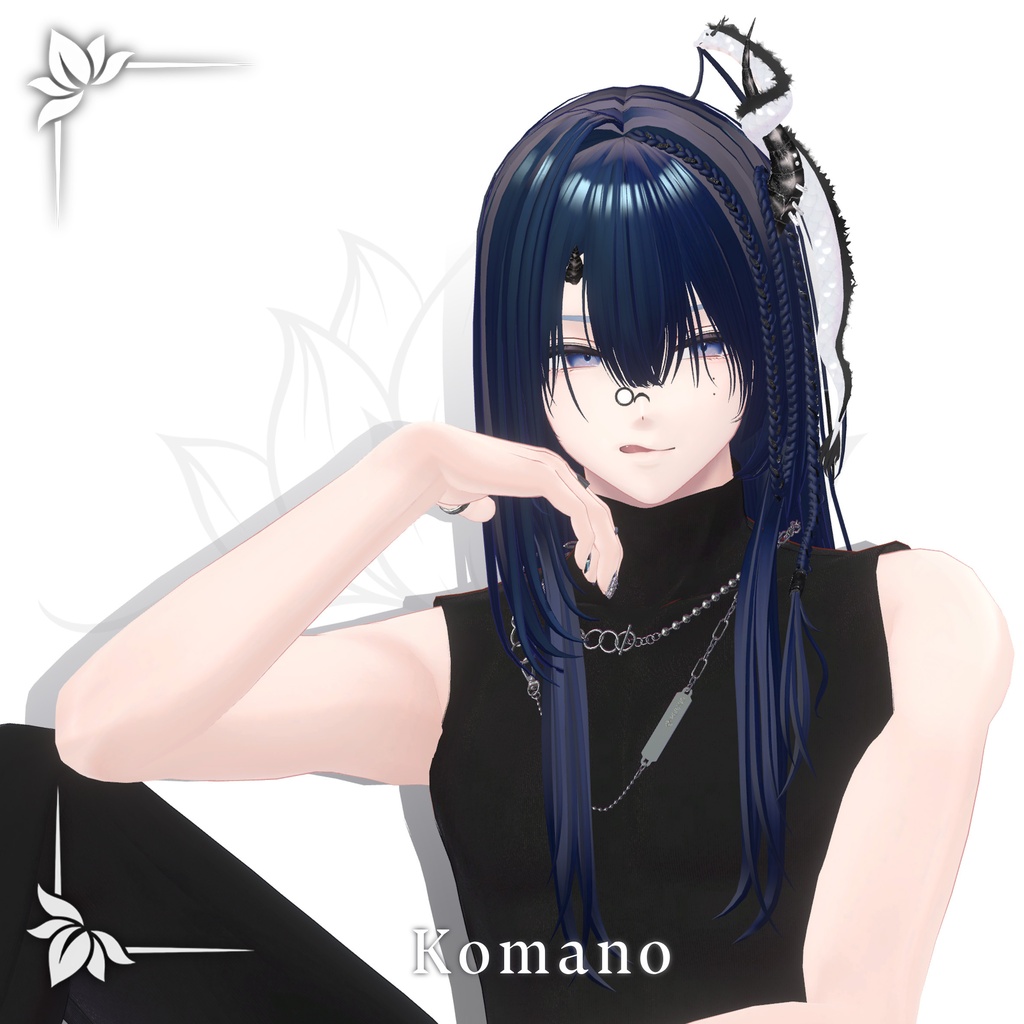 !SALE!🐉<21 Avatar>Dragon hair & Monocle Set🐉