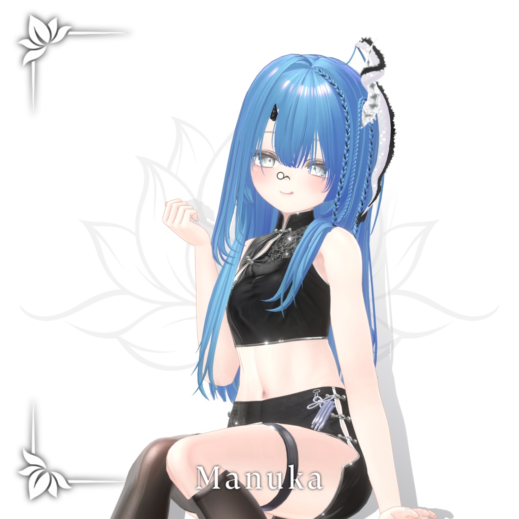 !SALE!🐉<21 Avatar>Dragon hair & Monocle Set🐉
