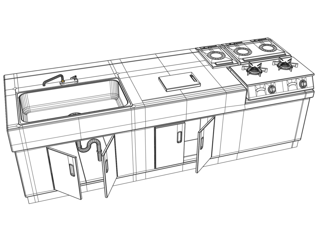 アイランドキッチン