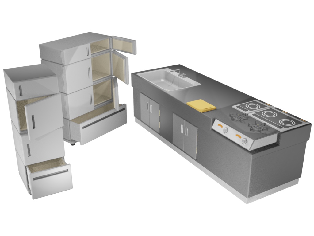 アイランドキッチン