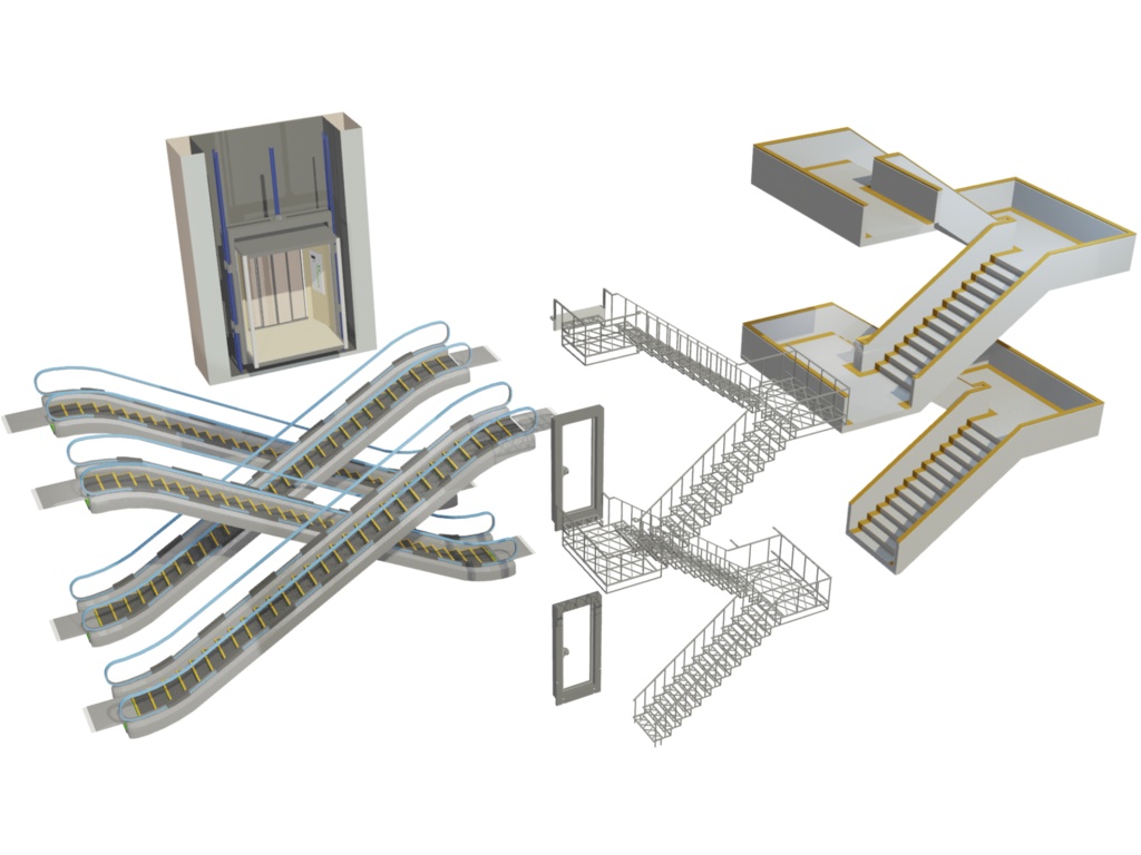 階段などの昇降設備