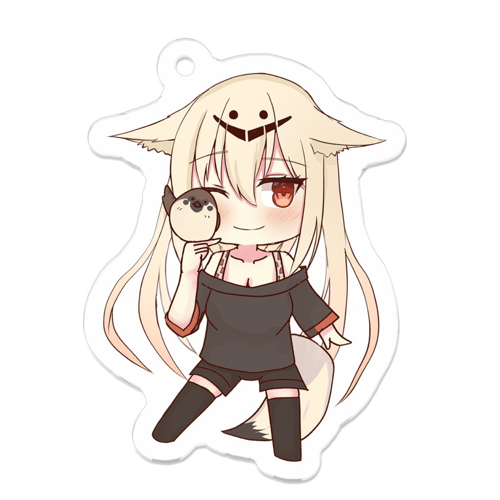 すずめのアクキー